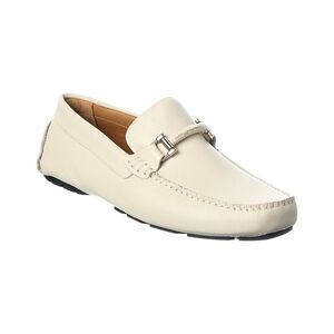 Donald Pliner Drexel Tumbled Leather Loafer, White